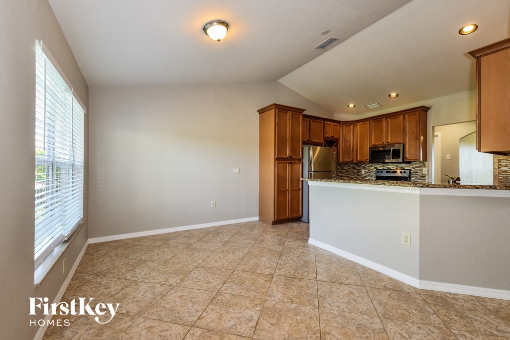 the kitchen is clean and ready for us to use