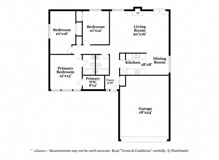 a floor plan of a house with a bedroom and a living room