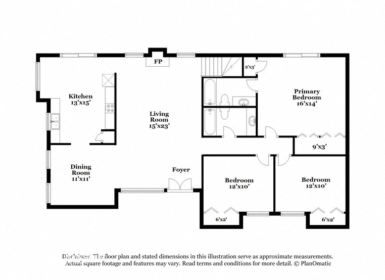 this floor plan is an approximation and may not include the most recent information