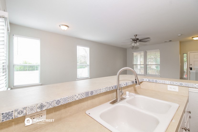 the kitchen is clean and ready for us to use