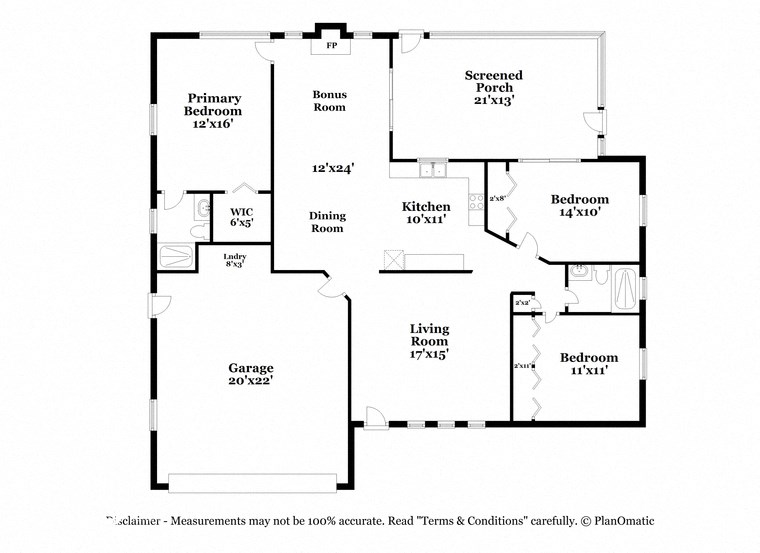 a floor plan of a house with two floors and a basement