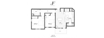 Two Bedrooms One Bath