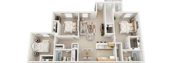 Three Bedroom Two Bath