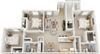 Three Bedroom Two Bath