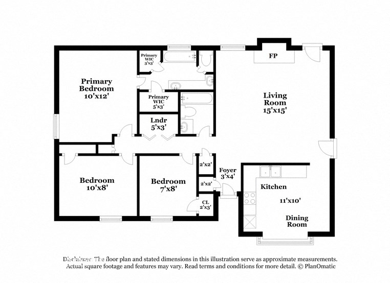 a floor plan of a house with a bedroom and a living room
