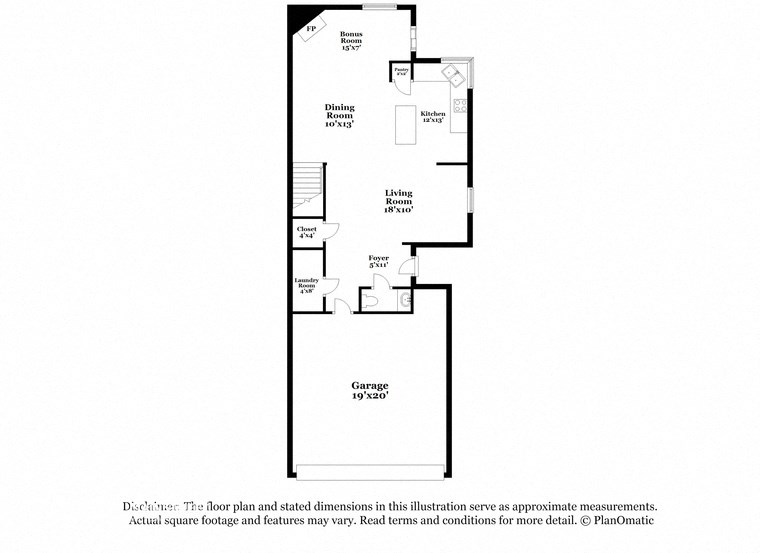 this diagram shows the floor plan for the 1100 sq ft apartment