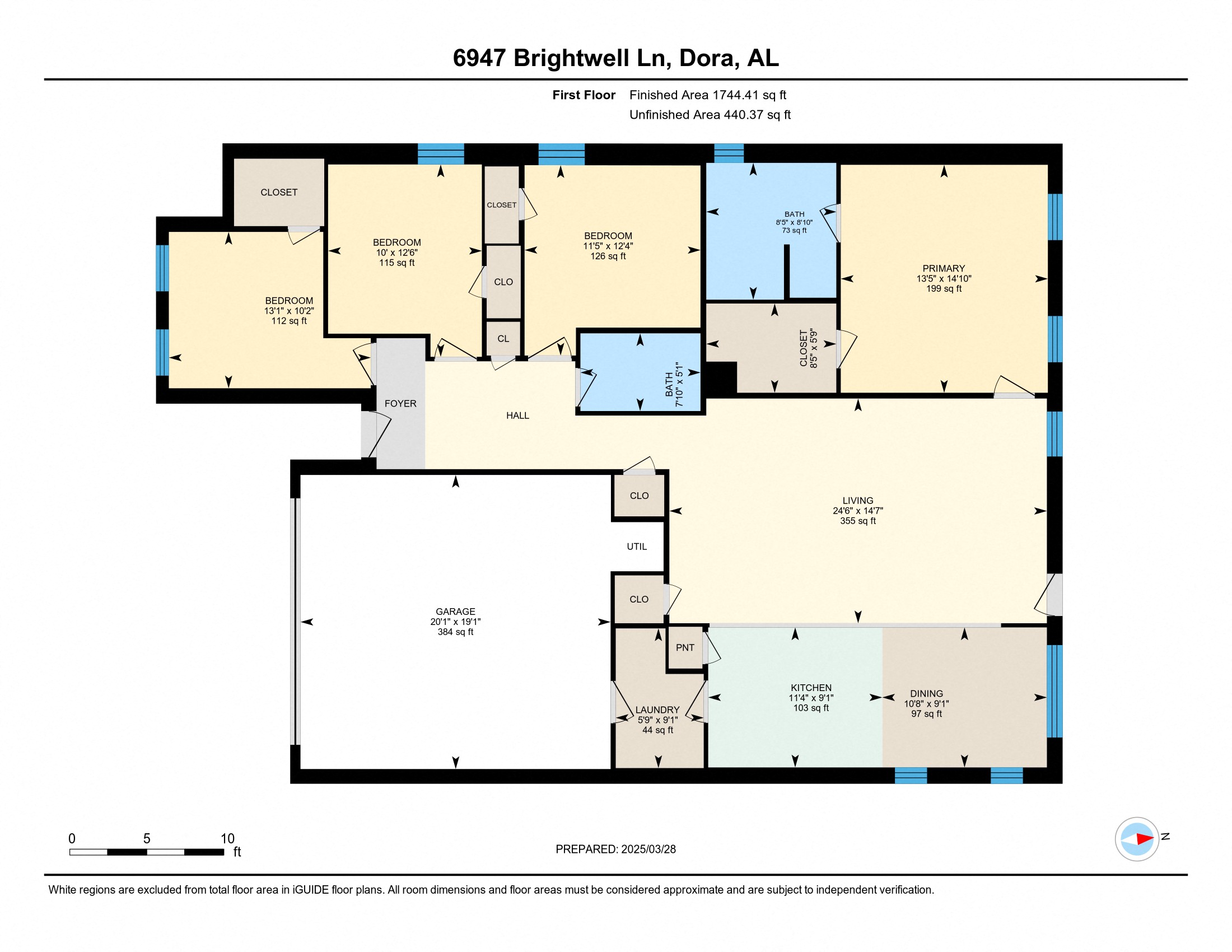 6947 Brightwell Ln 4 Beds House for Rent - Photo gallery 2