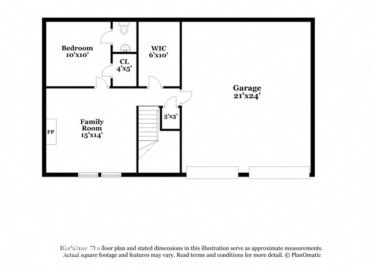 the schematic diagram of the floor plan for the apartment