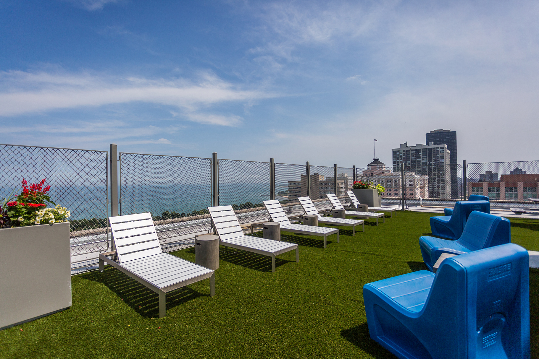 Rooftop Terrace - East View