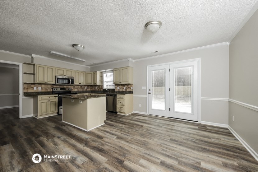 the kitchen of our studio apartment at