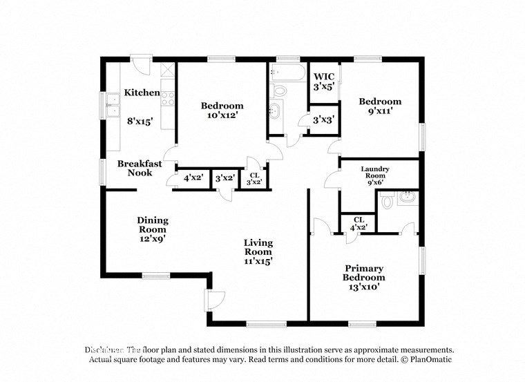 the plan of the floor plan for the apartment