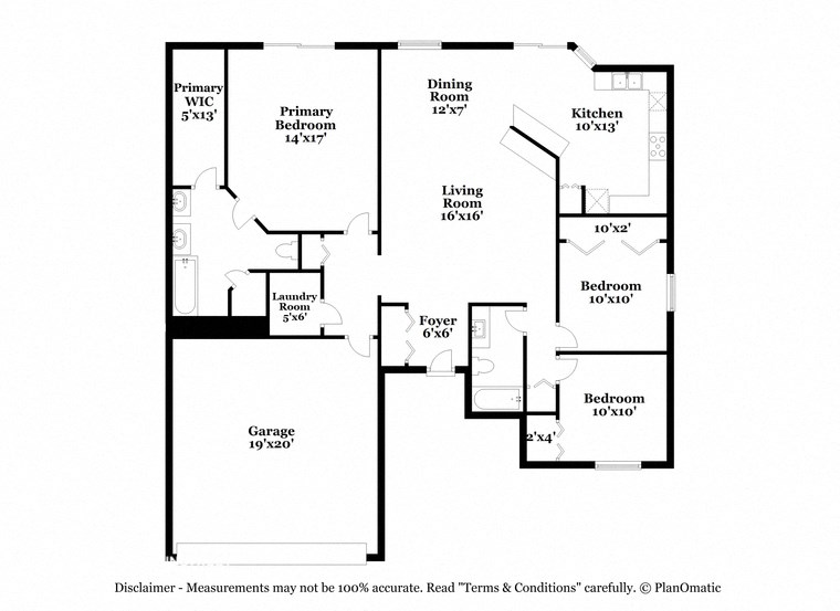this is the floor plan for the apartment