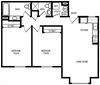 2 Bedrooms, 2 Bathrooms