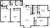 4 Bedrooms, 2 Bathrooms (Bonus Vanity)