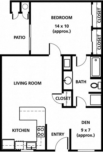 2121 Glacier Drive 1-4 Beds Apartment, Townhouse for Rent - Photo Gallery 15