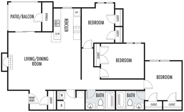 The New Madison at Adams Farm Greensboro, NC Apartments