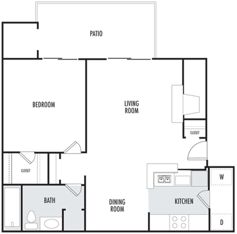 The Primrose Floor Plan at Hunters Chase, Greensboro