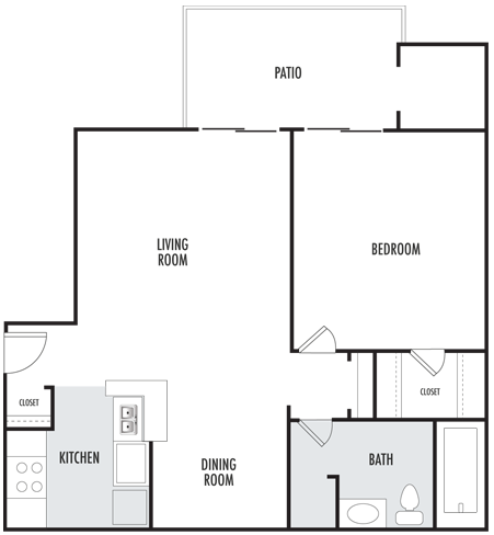 The Rose Floor Plan at Hunters Chase, North Carolina