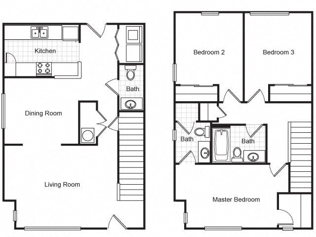 Metropolitan Village and Cumberland Manor Apartments Floor Plans Metropolitan Village and Cumberland Manor Apartments Floor Plans