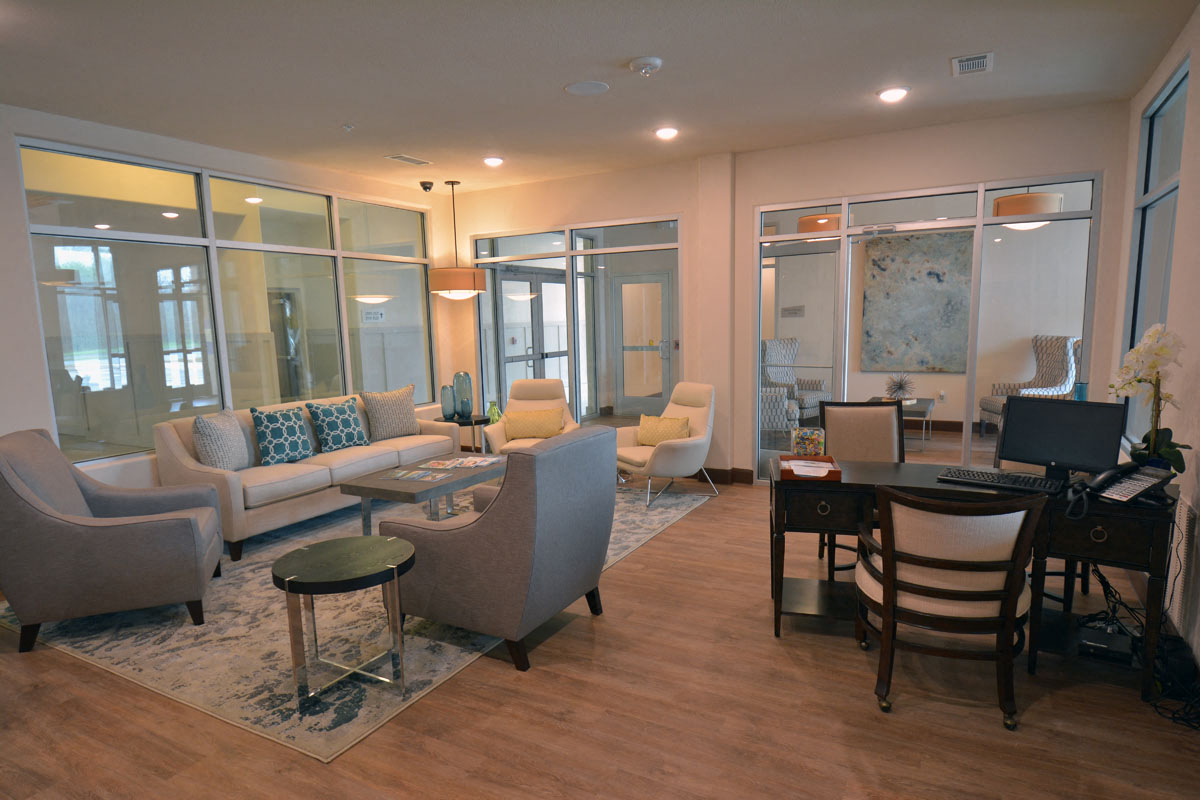 Urban Crest Apartments - Leasing Area