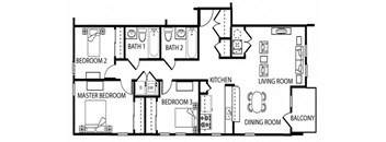 Phase 1A 3 Bed 2 Bath