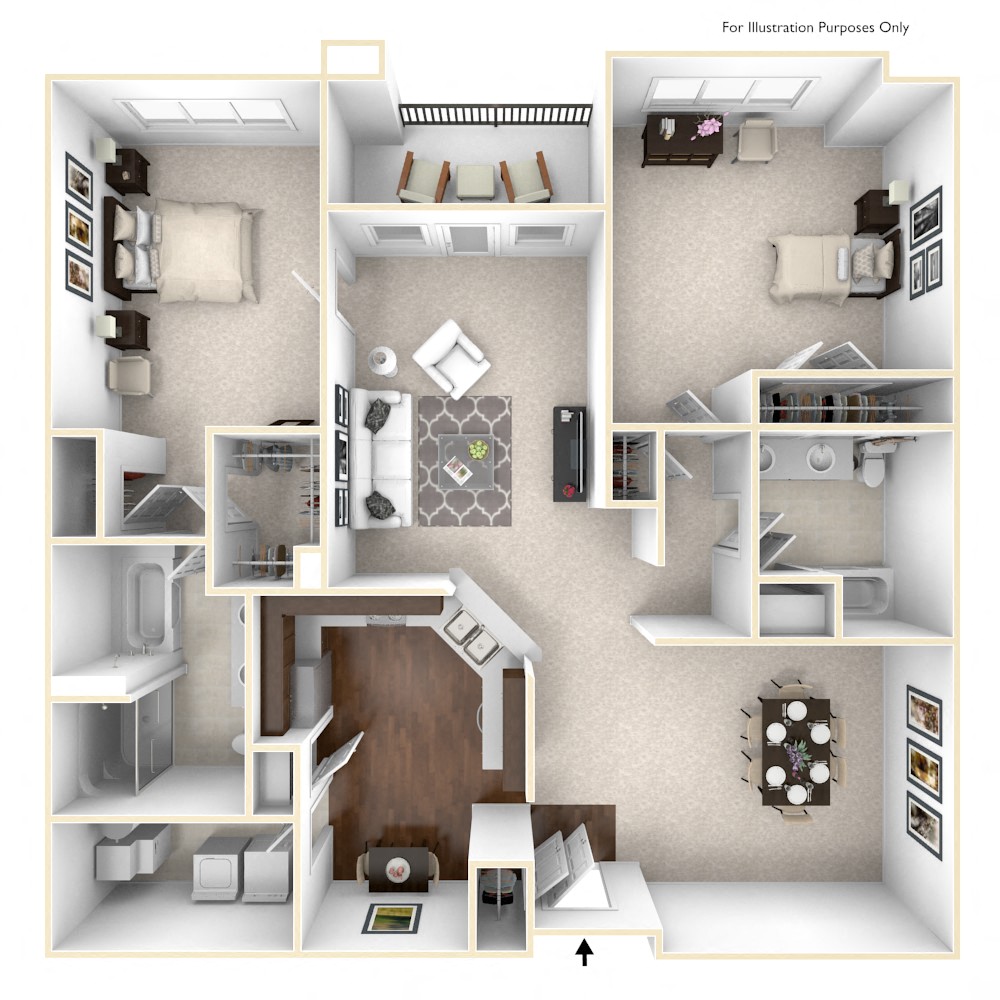 The Princeton Floor Plan in 3D