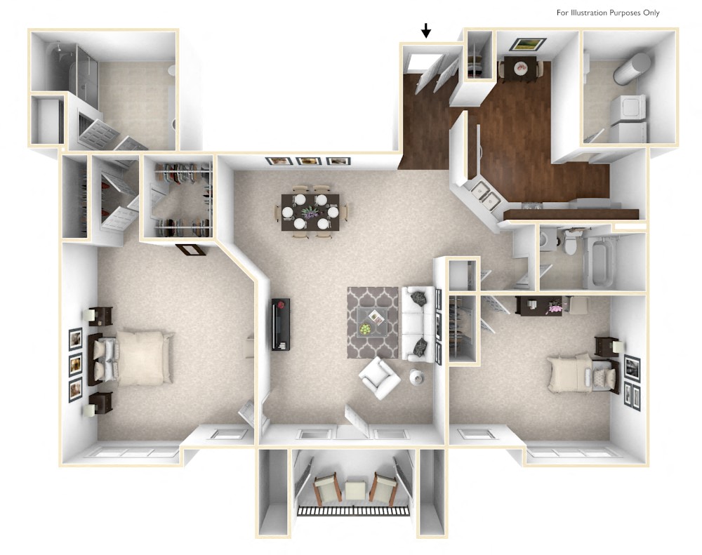 The Vanderbilt Floor Plan in 3D