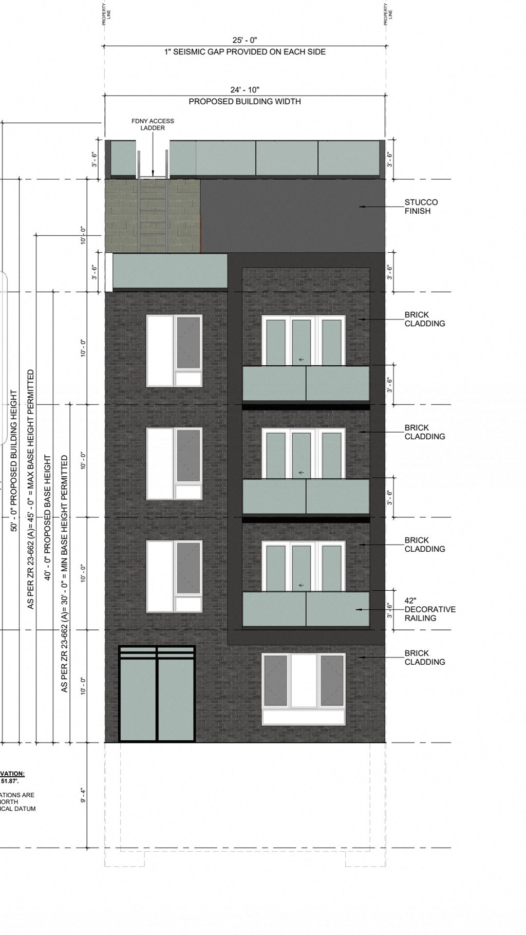 floor plan of an apartment building with measurements