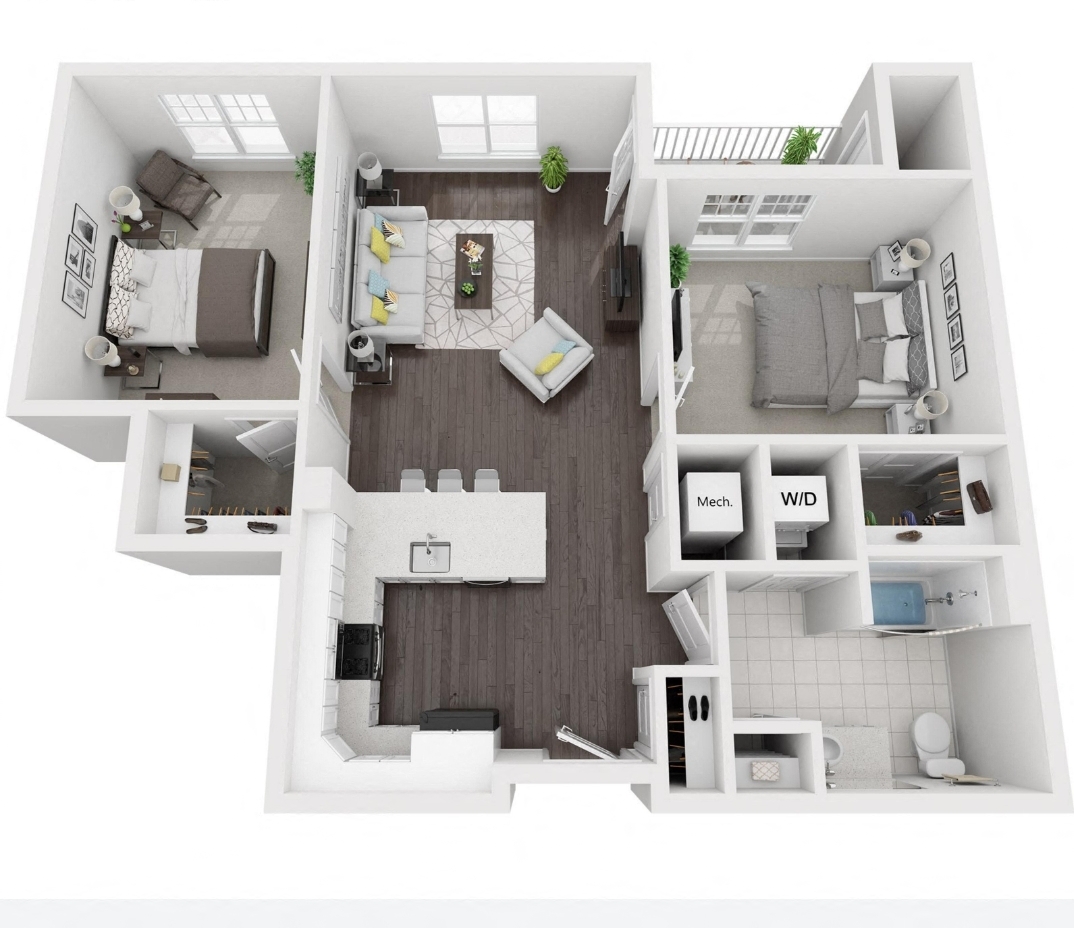 Building 14 - 2 Bedrooms