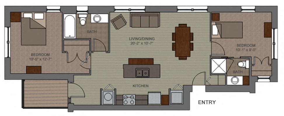 6619 Kingsbury - Cable/Internet, Included