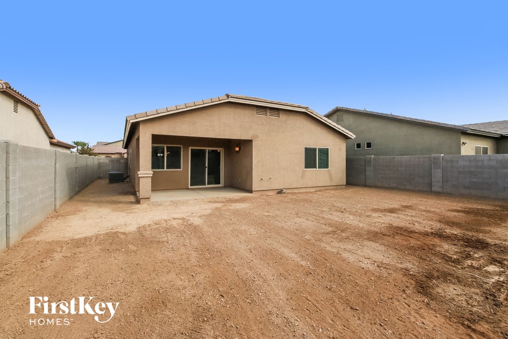 a new home is being built in a dirt lot