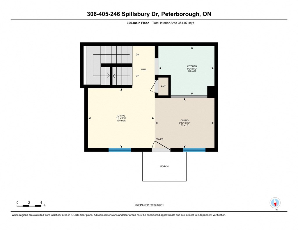 a floor plan of a house