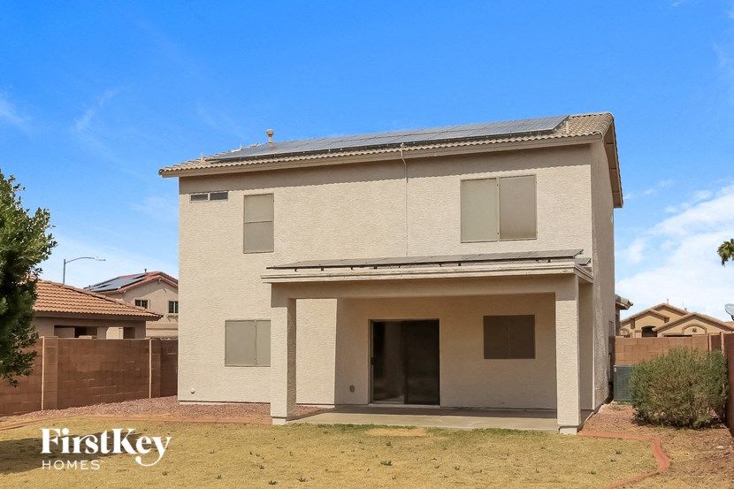 a house with a solar roof on top of it