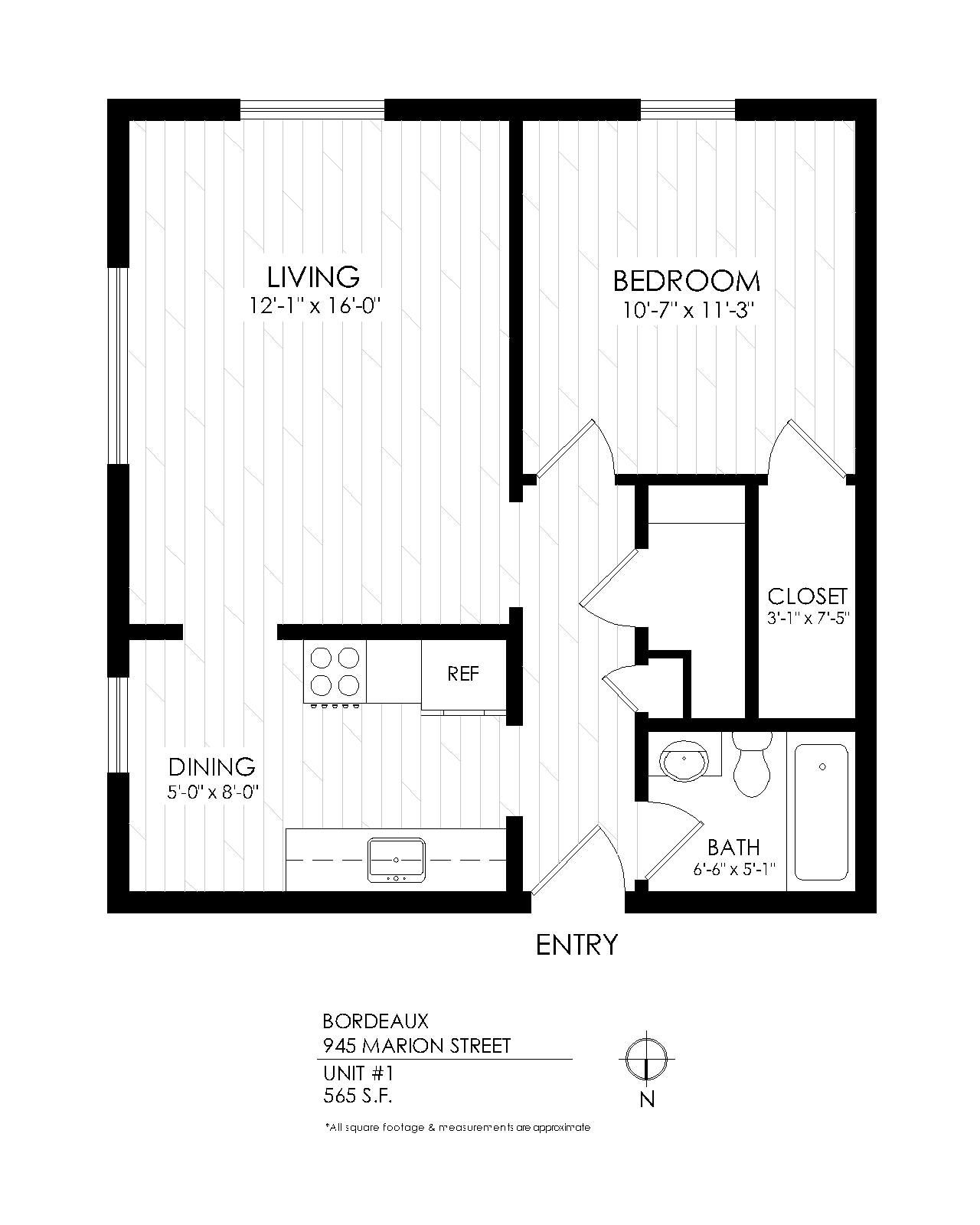 Bordeaux 1 Bedroom Apartments in Denver, CO
