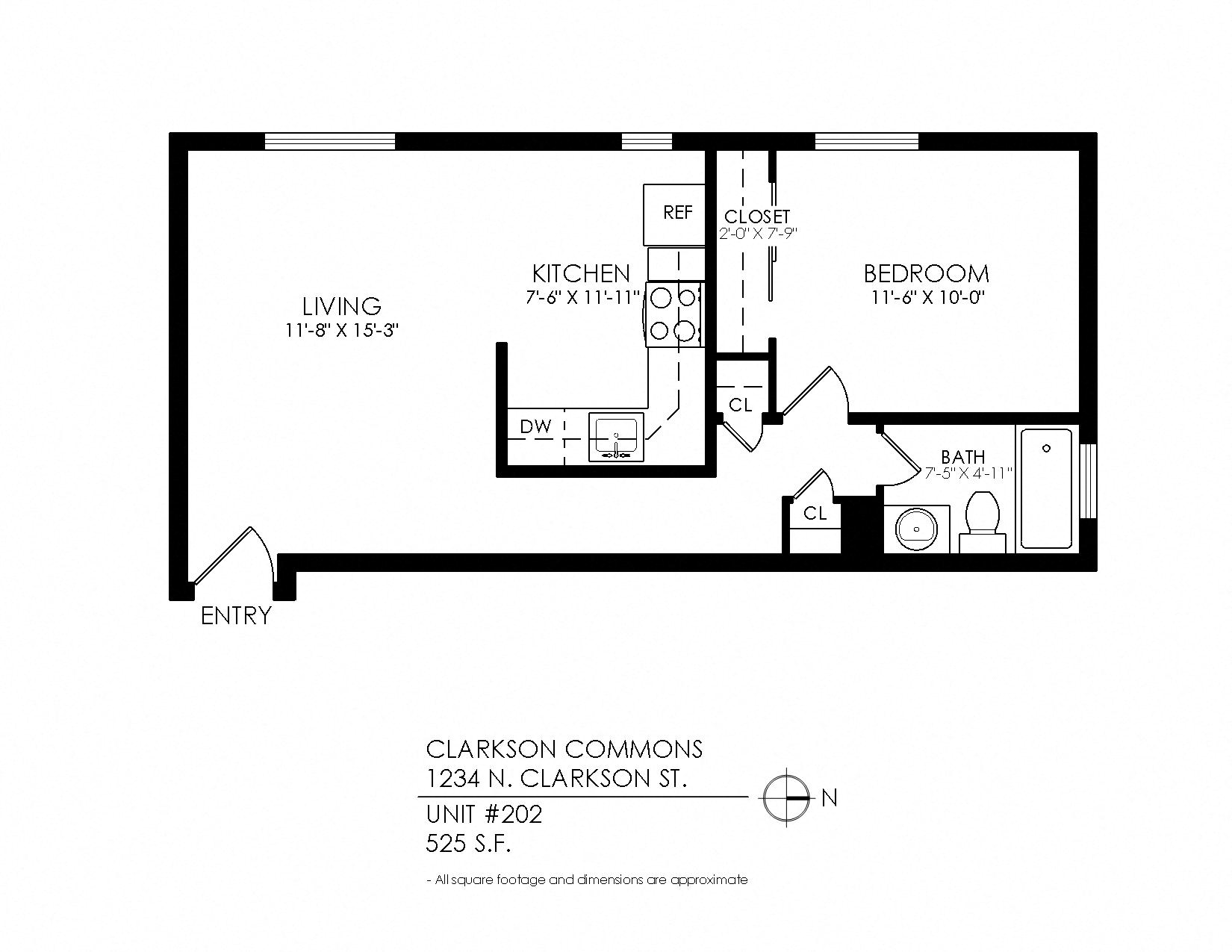 1 Bedroom-Upgraded