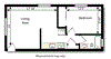 1 Bedroom x 1 Bath
