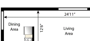 One Bedroom, One Bath