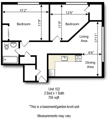 2 Bedroom