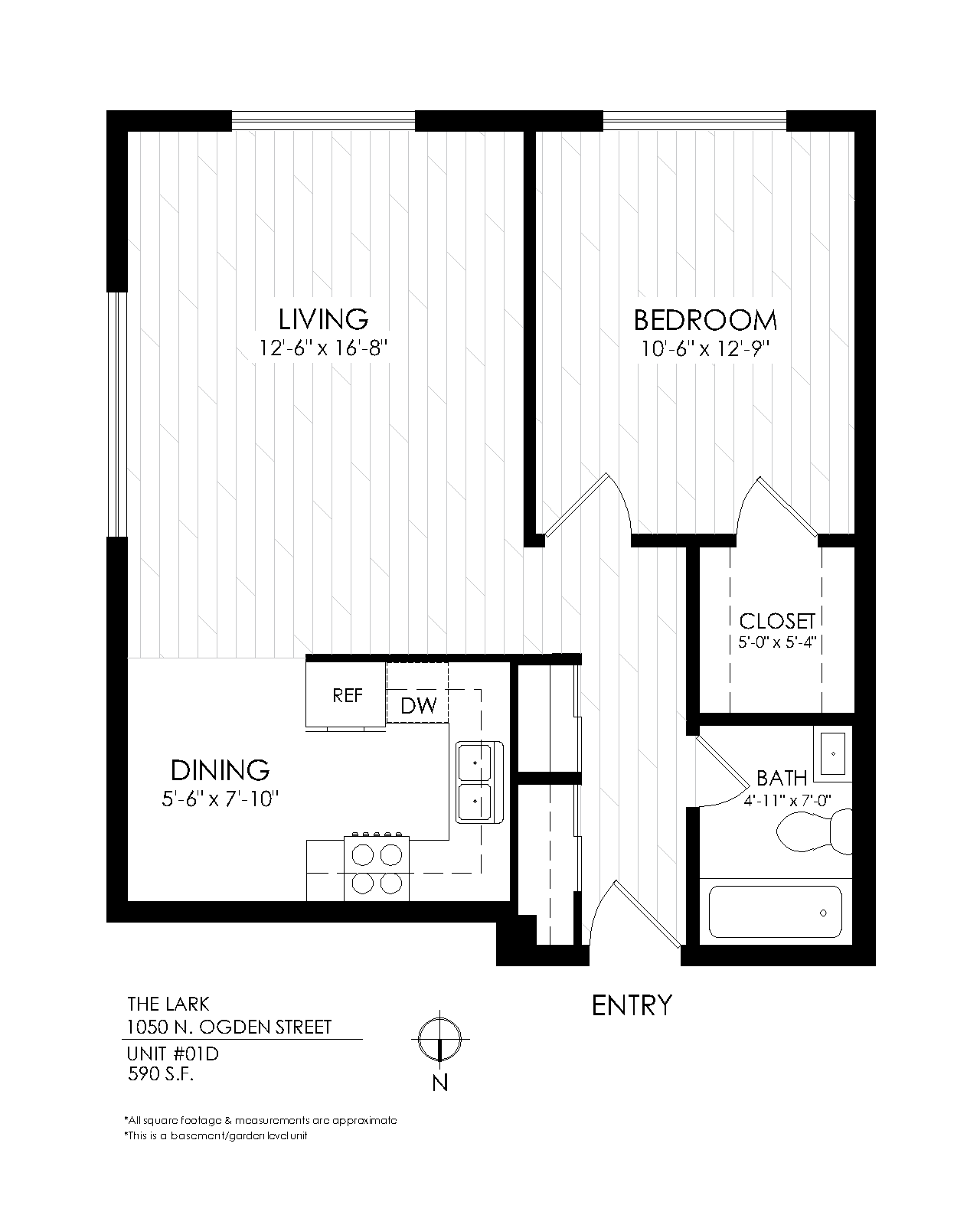 1 bedroom for rent in Denver