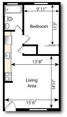 1321 Detroit Street 1-2 Beds Apartment for Rent - Photo Gallery 7