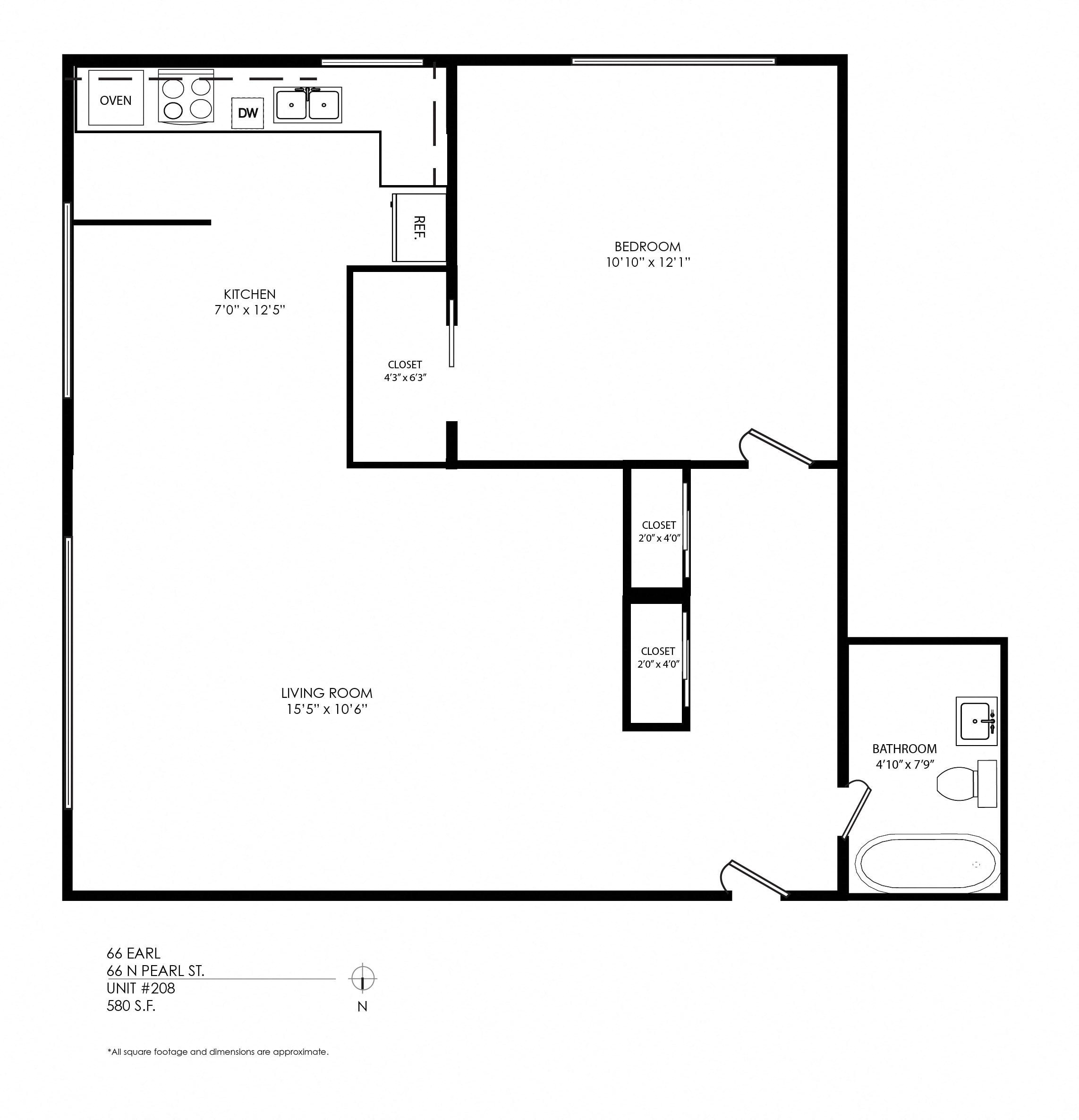 1 Bedroom 1 Bath