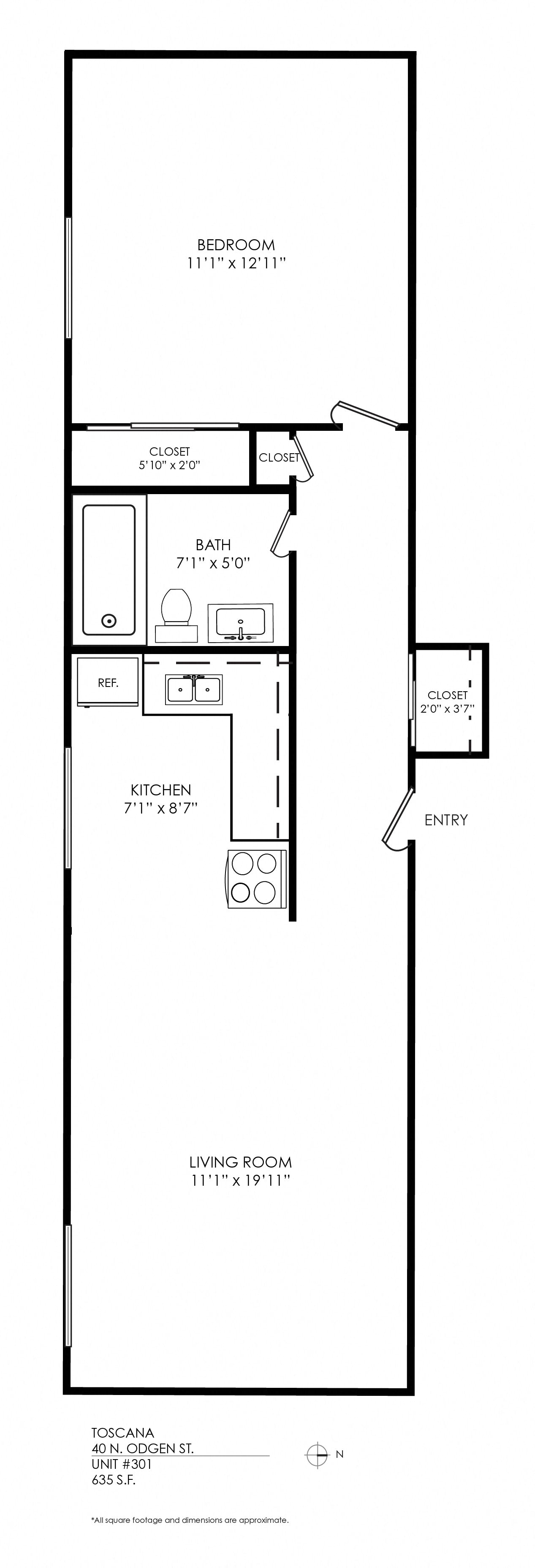 1 Bedroom-Upgraded
