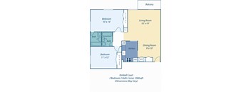 Two Bed Two Bath Kimball II