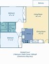 Two Bed Two Bath Kimball II