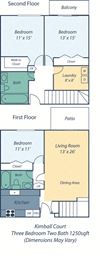 Three Bed Two Bath Kimball III