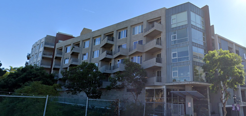 the building in which the apartment is located