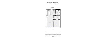 400 Langley- 1 Bedroom/ 1 Bathroom w/ Patio