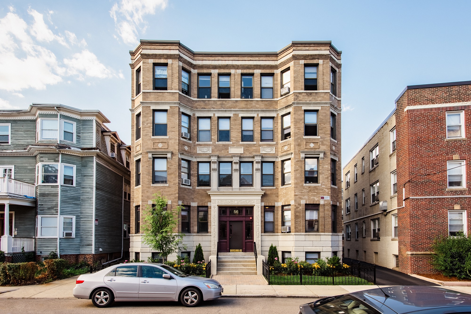 Outside of 56 Gardner Street