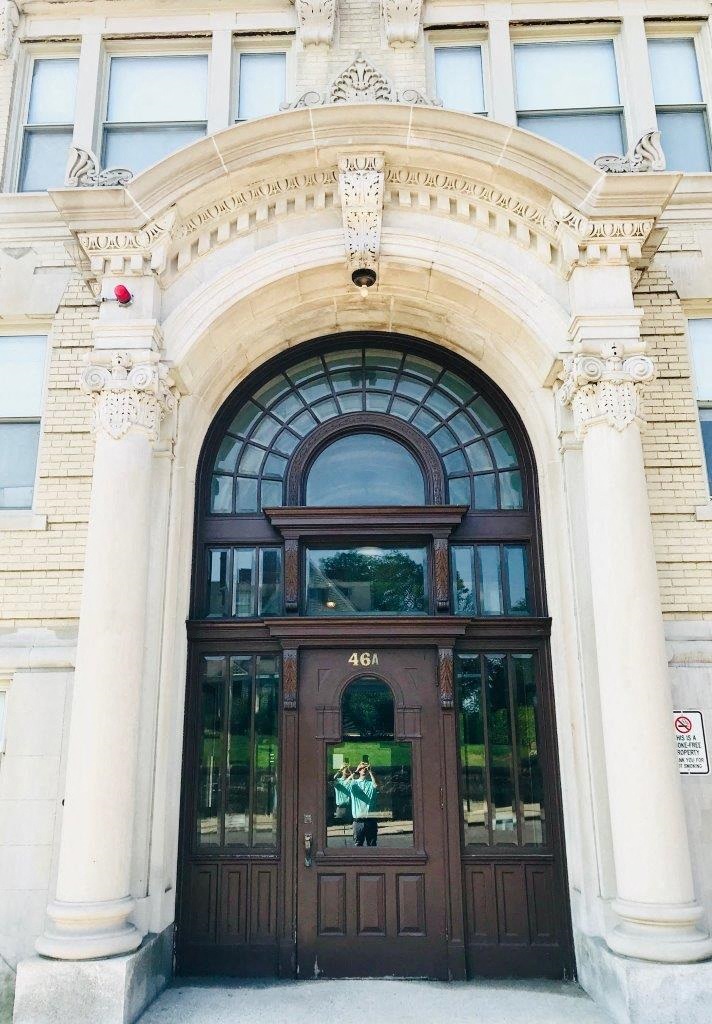 Front Door of Building