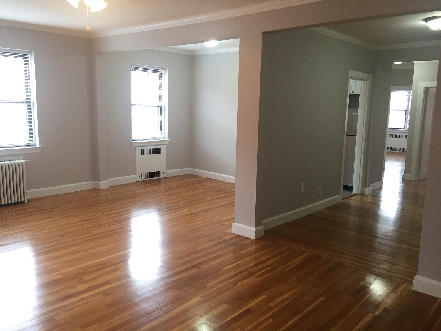 Living Room with Hardwood Floors